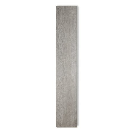 LUCIDA SURFACES LUCIDA SURFACES, DecoCore Soft Gray 5.1 in. x25.4 in. 7mm 22MIL Interlocking Luxury Vinyl Planks , 16PK DC-703